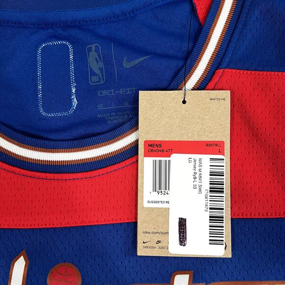 Nike Washington Wizards NBA Swingman Jersey #3 Beal Men's L NWT - Picture 8 of 9